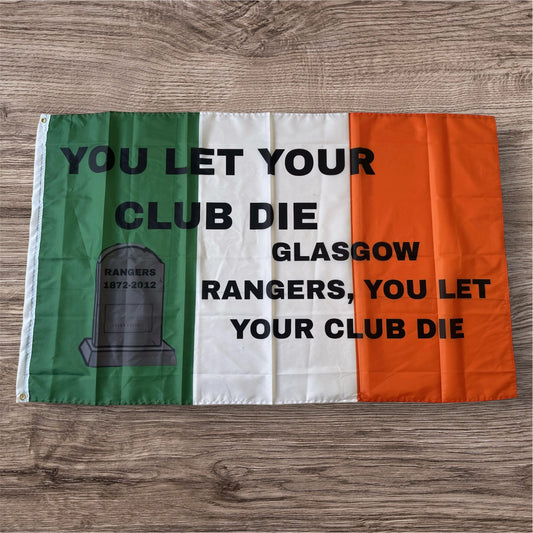 Glasgow Celtic FC Large Flag 5x3FT - OwnGoal