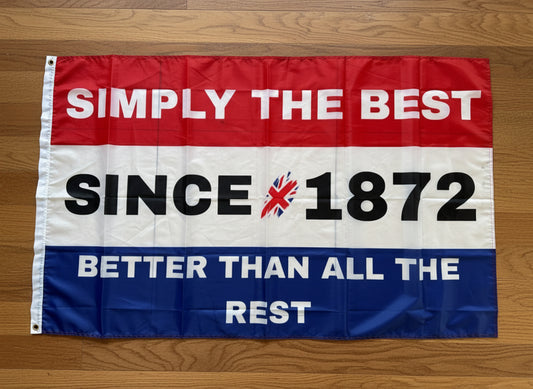 Large Rangers FC flag 5x3ft - Simply The best - OwnGoal
